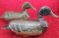Pair of Hal Sorensen Hollow Body Mallards