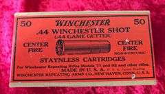 Full unopened box Winchester 44 Game Getter Ammo