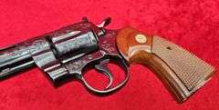 Colt  Engraved Python  357 Magnum   Revolver