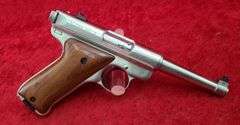 Ruger  MKII  22 cal.   SS Pistol