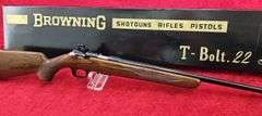 NIB Belgium Browning  Deluxe Grade T-Bolt   22 cal.   Rifle