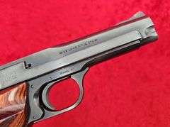 Rare Smith & Wesson  41  22 cal.  Pistol w/rare 5" bbl.