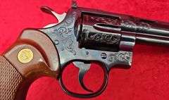 Colt  Engraved Python  357 Magnum   Revolver