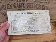 Rare Marbles  Model 1908 Game Getter   22/44  Rifle