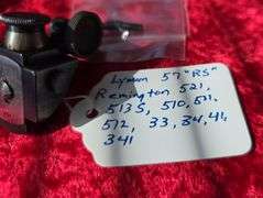Lyman #57(RS) Remington Receiver Sight