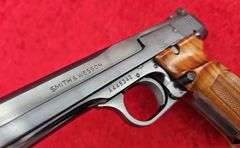 Smith & Wesson  41 Target  22 cal.  Pistol