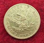 US 1897 Gold $5 Coin