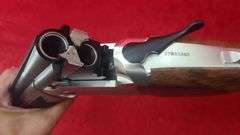 Stevens  Model 555  28 ga.   O/U Shotgun
