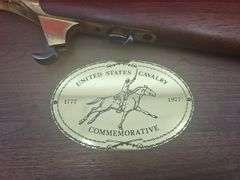 US Calvary Commemorative 1860 BP Revolver