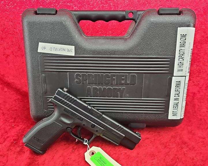 Springfield Armory XD-40 Tactical 40 cal. S&W Pistol - Kramer Auction LLC