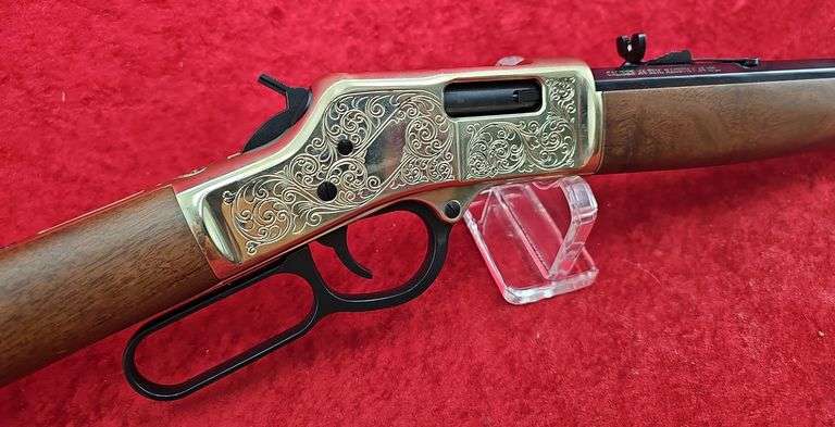 Henry Engraved Big Boy 44 Magnum Rifle