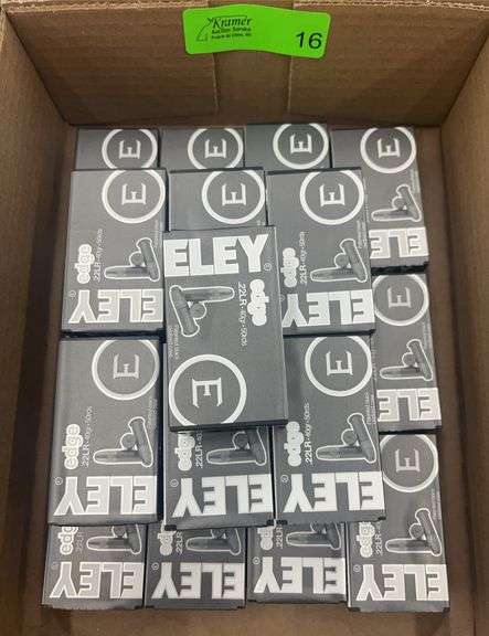 950 rds ELEY Edge 22LR Ammo