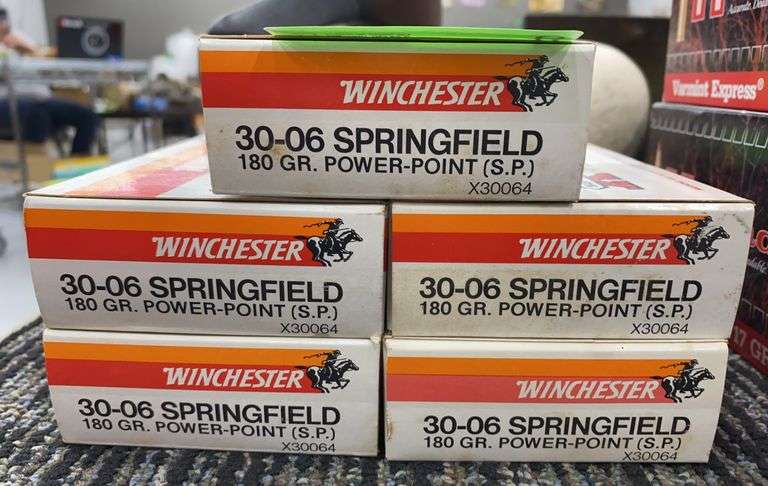 100 rds Winchester 30-06 Springfield Ammo