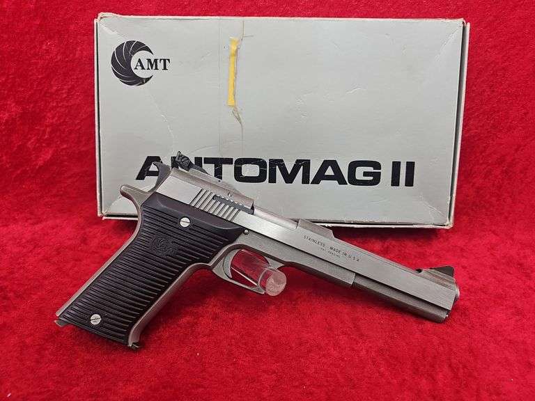 AMT Automag II 22 MAG Pistol - Kramer Auction LLC