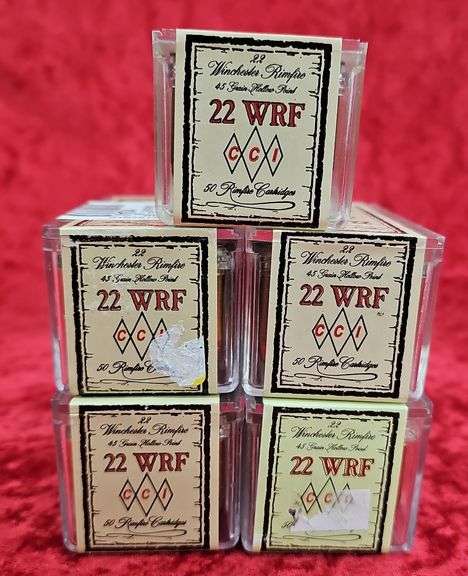 250 rds. CCI 22 WRF Ammo