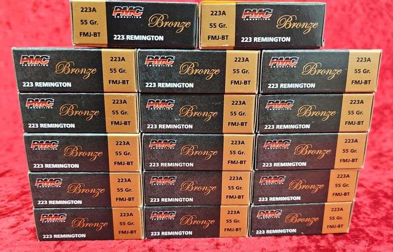 340 rds. PMC Bronze 223 Ammo