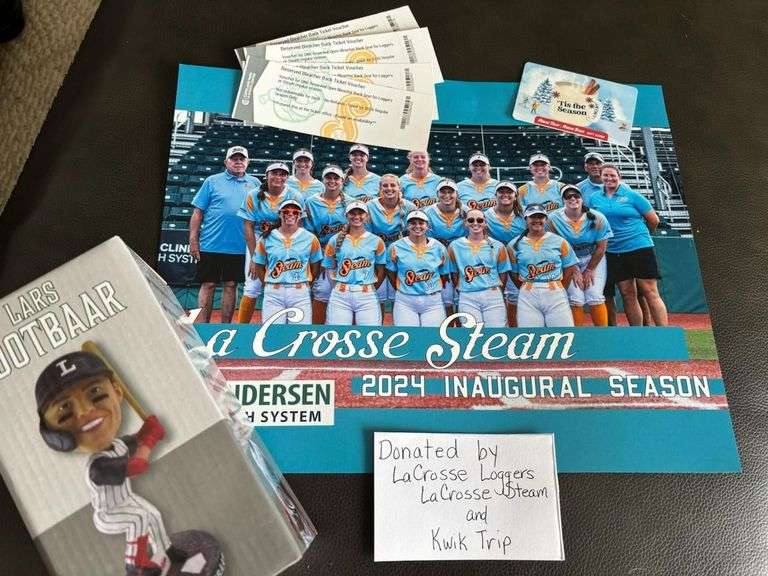LaCrosse Loggers/Steam Tickets & Swag with Kwik Trip Gift Card