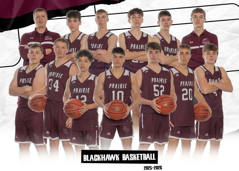 2025-26 Boys Basketball Team Picture