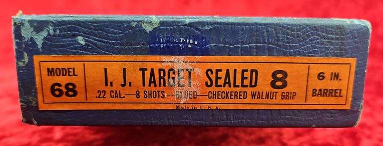 Iver Johnson Model 68 Revolver Box