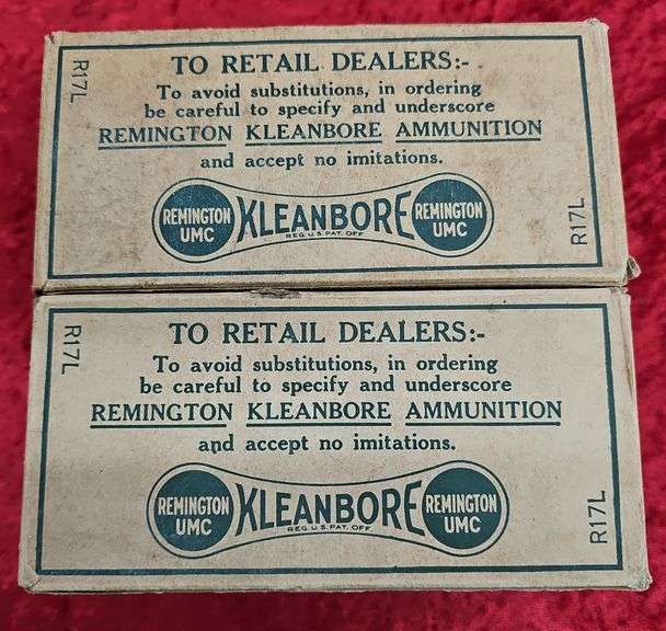 1000 rds. Remington Kleanbore 22LR Ammo