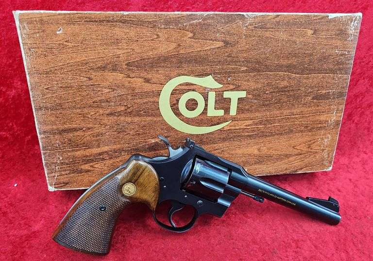 Colt  Officer's Model Match   38 cal.  Revolver