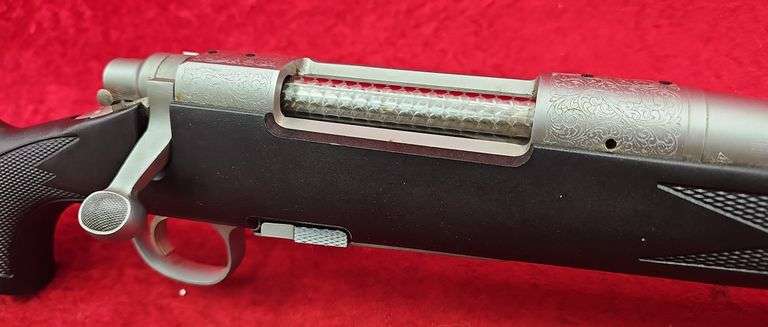 Remington  700 Engraved Receiver  338 WIN Mag  Rifle