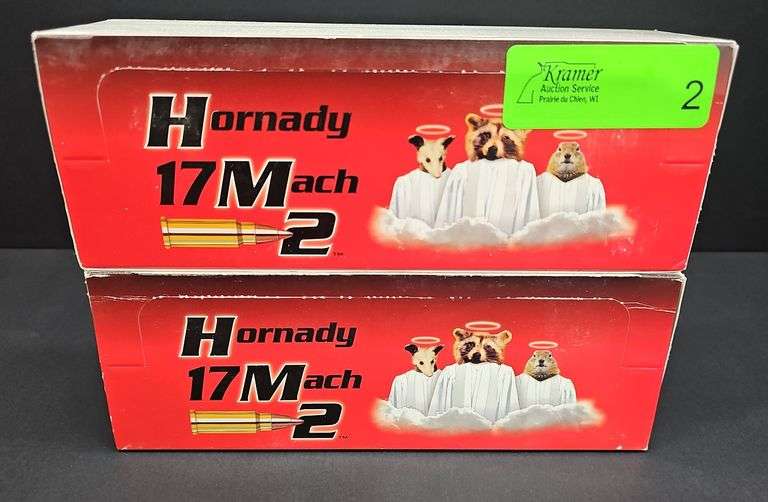 1000 rds. Hornady 17 Mach 2 Ammo