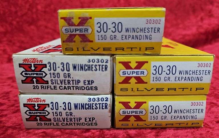 95 rds. Super X 30-30 Silvertip Ammo