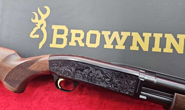 Browning   BPS Trap Engraved   12 ga.  Shotgun