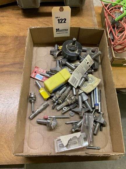 Box of Router and Shaper Bits