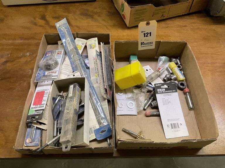 2 boxes of new Drill Bits and Misc