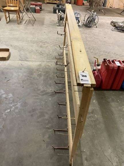 Ceiling Mounted Hanging Rack
