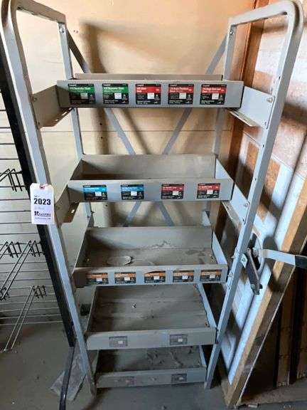 2 Display Racks ALL FOR ONE MONEY - Kraupie's Real Estate & Auctioneers