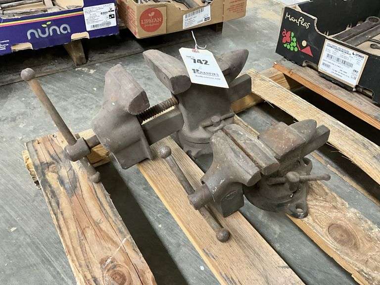 Rock Island 505A 4” Vise and Littco 3.5” Vise Kraupie's Real Estate