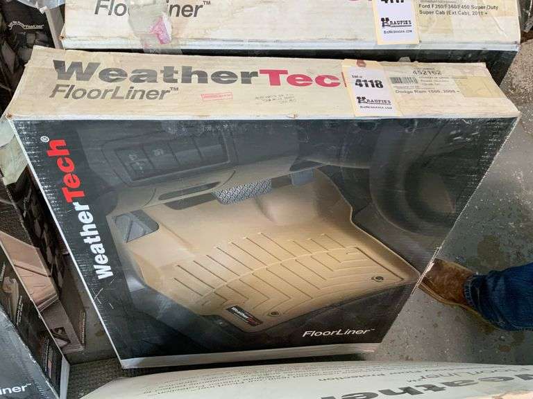 Weather Tech Floor Liner - Kraupie's Real Estate &amp; Auctioneers