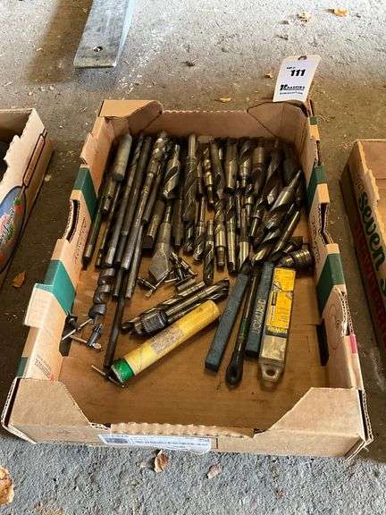 Assorted Large Drill Bits