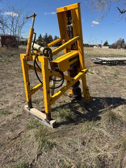 Belltec 3 pt. Post Hole Digger with Hyd. Down Pressure - Kraupie's Real ...