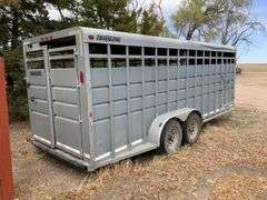 2010 Travalong Advantage GN Stock Trailer