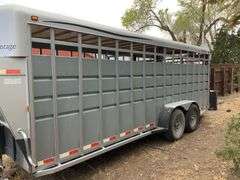 2010 Travalong Advantage GN Stock Trailer