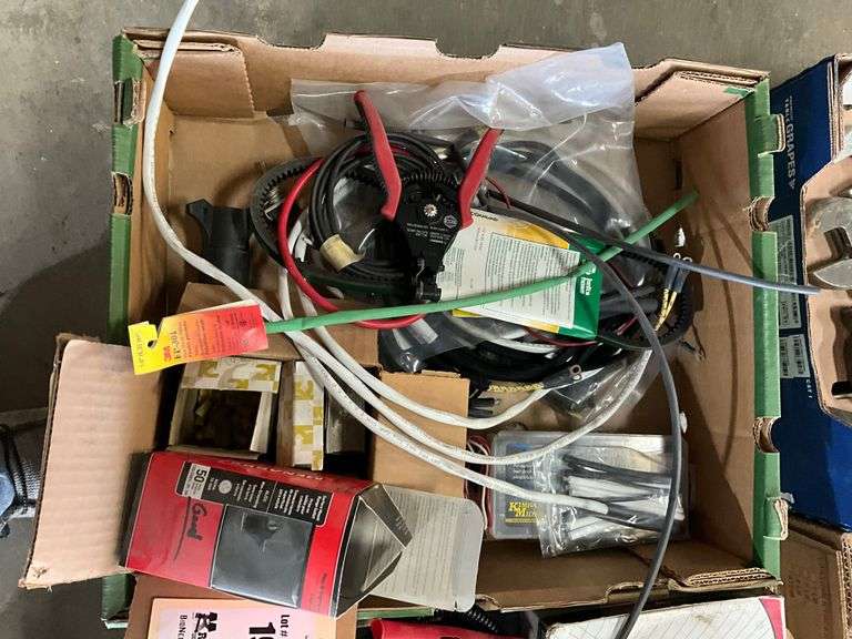 2 Boxes Electrical Supplies