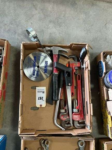 Pipe Wrenches, Hammers