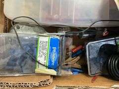 2 Boxes Electrical Supplies