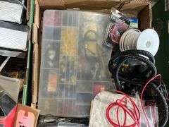 2 Boxes Electrical Supplies