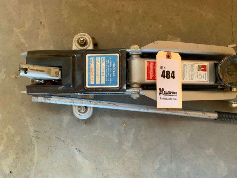 4000 LBS Hydraulic Floor Jack - Good!