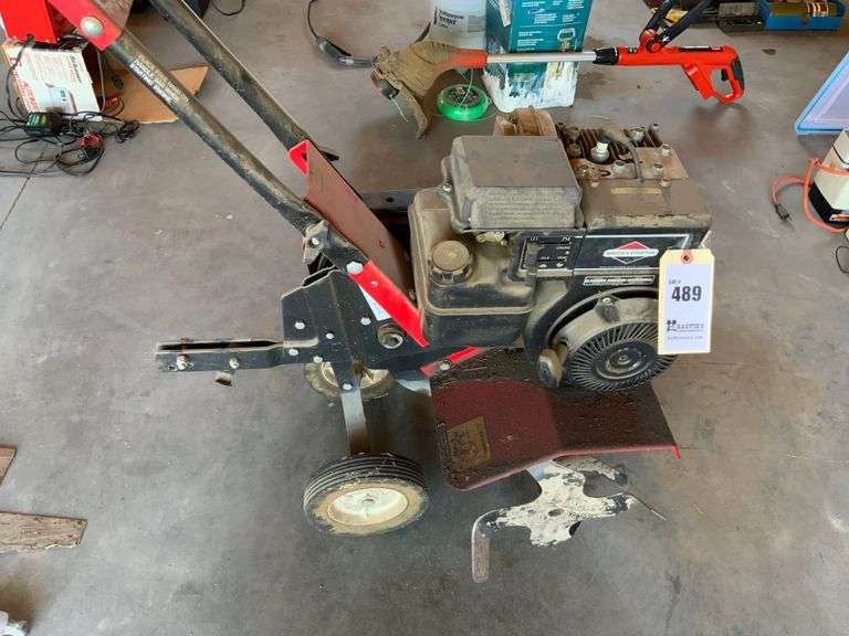 McCulloch Front Tine Tiller - 24" Width, Briggs & Stratton 5.50 HP Gas Engine - Free Shipping