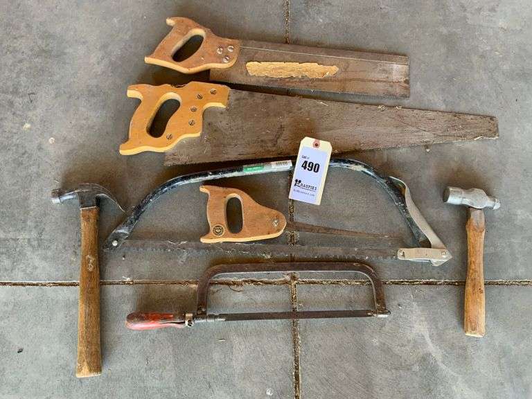 7 Hand Tools - Hammers & Saws