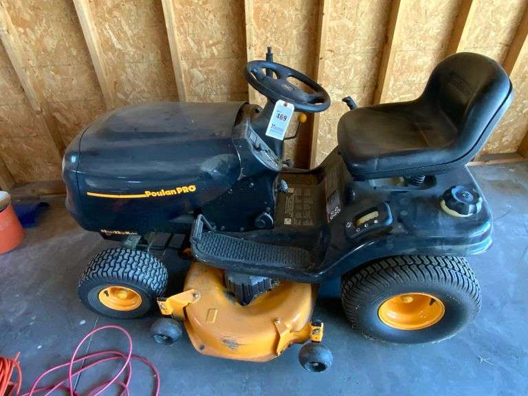Poulan Pro 42” Riding Lawn Mower