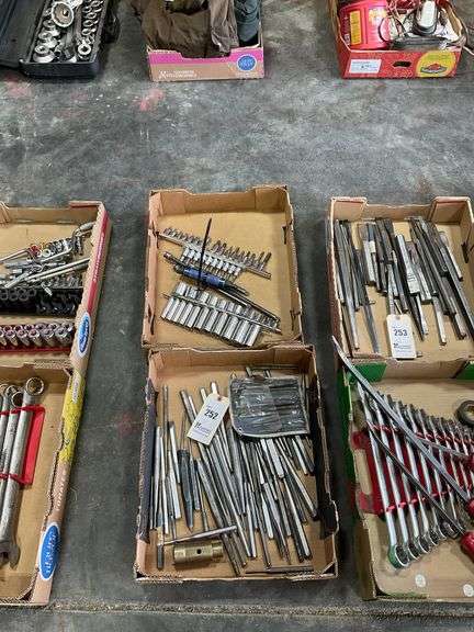 Socket Punch Set Punches and Sockets - 2 Boxes - Kraupie's Real Estate & Auctioneers