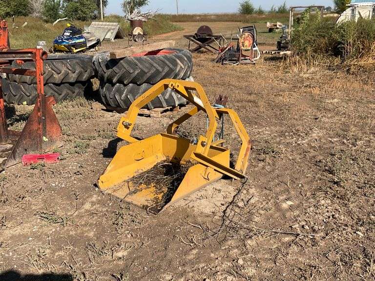 King Cutter 3pt Dirt Slip, like new