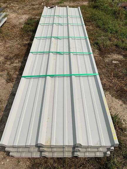 50 Sheets - 28 Gauge Painted R Panels 12 Ft Long 36 In Coverage ...